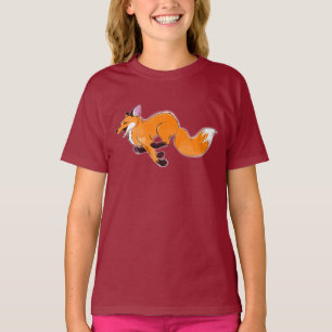 T-shirt Renard en course
