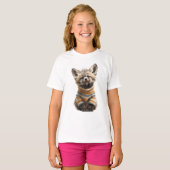 T-shirt Renard en pull rayé Fox Kids (Devant entier)