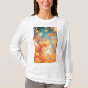 T-shirt Renard Enchanté Automne