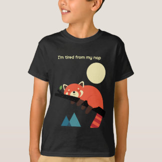 T-shirt Renard endormi — Conception de temps Nap mignon