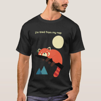 T-shirt Renard endormi — Conception de temps Nap mignon