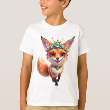 Renard étoilé des prairies au clair de lune. 