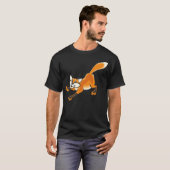T-shirt renard fuchs animal animal chien  (Devant entier)
