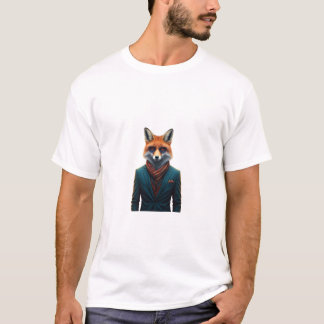 T-shirt Renard intelligent