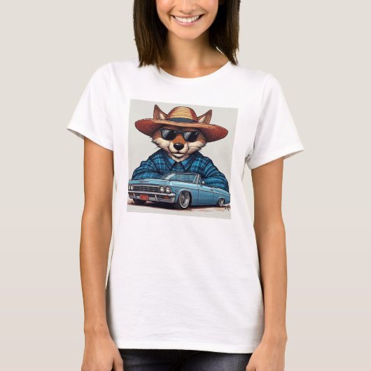T-shirt Renard Lowrider (Devant)