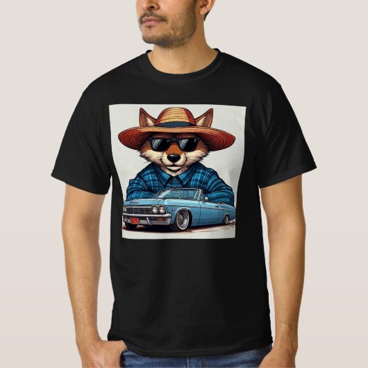 T-shirt Renard Lowrider (Devant)