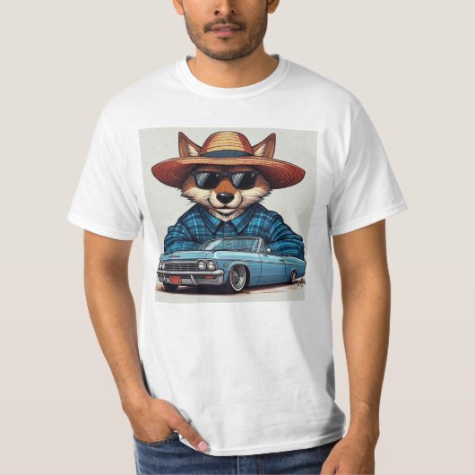 T-shirt Renard Lowrider (Devant)