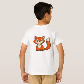 T-SHIRT RENARD MIGNON (Dos entier)