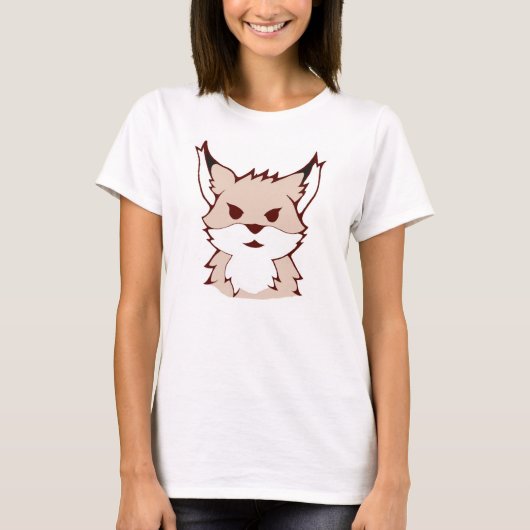 T-shirt renard mignon (Devant)