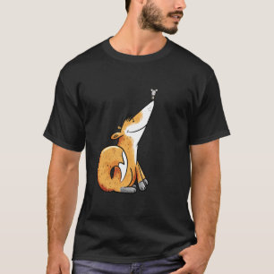 T-shirt Renard mignon et souris drôle motif d'animal de la