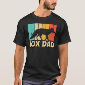 T-shirt Renard mignon pour papa Père Fennec Fox Forêt arct (Devant)