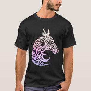 T-shirt Renard nordique d'hiver celtique