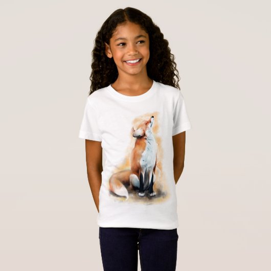 T-Shirt Renard offensé (Devant entier)