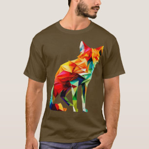 T-shirt Renard Origami joueur