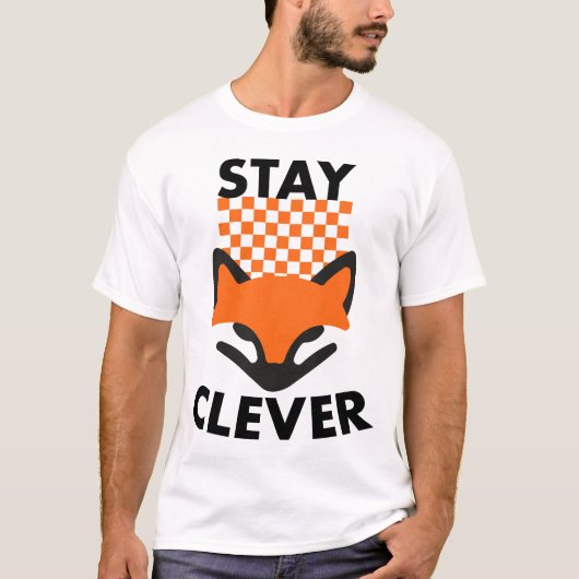 T-Shirt Renard Restez Malin (Devant)