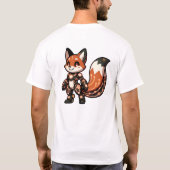 T-shirt Renard robotique (Dos)