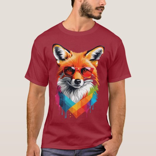 T-shirt Renard rouge (Devant)