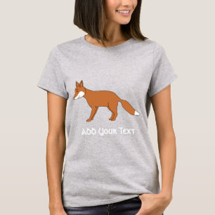 T-shirt Renard rouge.
