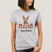 T-shirt Renard Terrier Renne (Devant)