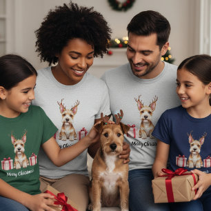 T-shirt Renard Terrier Renne