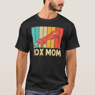 T-shirt Renard vintage pour maman grand-mère femmes tante