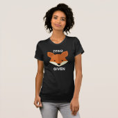 T-shirt Renard zéro donné (Devant entier)