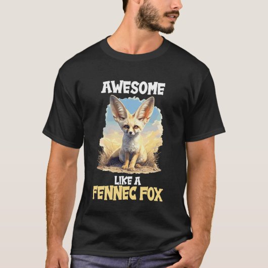 T-shirt Renards Fennecs Renard Fennec (Devant)