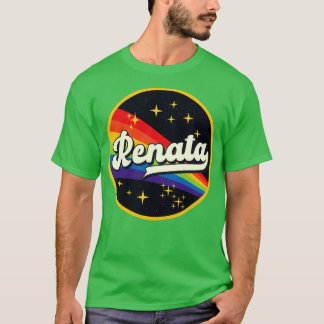 T-shirt Renata Rainbow Dans L'Espace Style Vintage