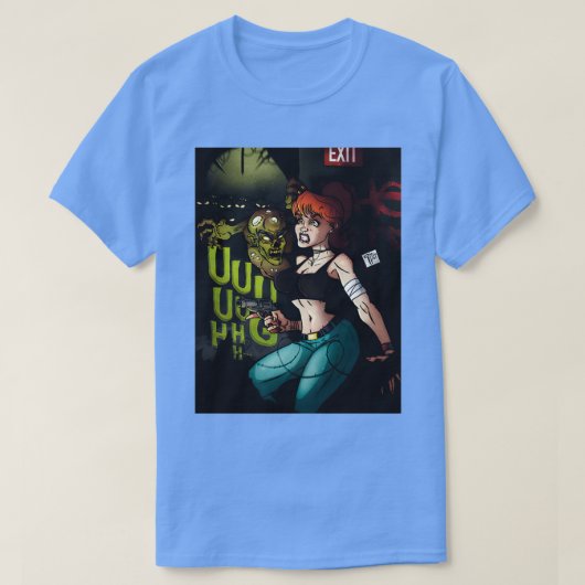 T-shirt Rencontre de Zombie (Design devant)