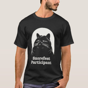 T-shirt Rencontre des participants au Snorefest drôle de c