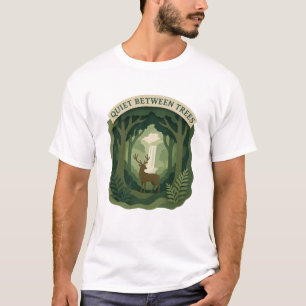T-Shirt Rencontre entre les arbres Forêt Arche