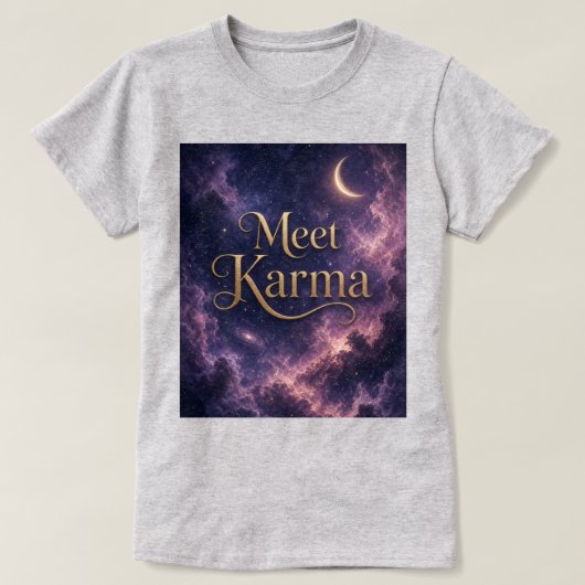 T-shirt Rencontre Karma (Design devant)