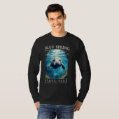 T-shirt Rencontre Manatee Blue Spring Underwater Haven Flo (Devant entier)