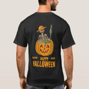 T-shirt Rencontrez les monstres d'Halloween dans le noir