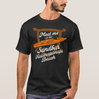 T-shirt Rencontrez-moi au Sandbar Waianapanapa Beach Summe