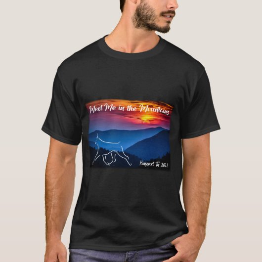 T-shirt Rencontrez-moi dans les montagnes 2021 (Devant)