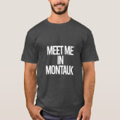 T-shirt Rencontrons-nous à Montauk Beach Vacation Long Isl (Devant)