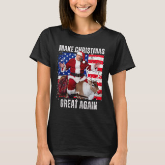 T-shirt Rendez à Noël sa grandeur Trump Pyjama Débardeur d