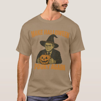 T-shirt Rendez Halloween effrayant à nouveau Vintage Trump