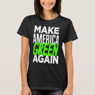 T-shirt Rendez l'Amérique verte Bernie Sanders New Deal