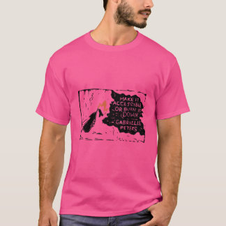 T-shirt Rendez-le accessible ou brûlez-le Loi sur l'activi