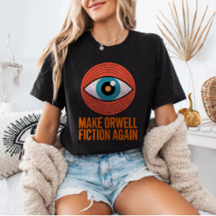 T-shirt Rendez Orwell Fiction Encore Mid Century Evil Eye