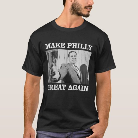 T-shirt Rendez Philly Grand Maire Frank Rizzo T Shirt (Devant)