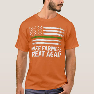 T-shirt Rendez sa grandeur à nos agriculteurs Mince ligne