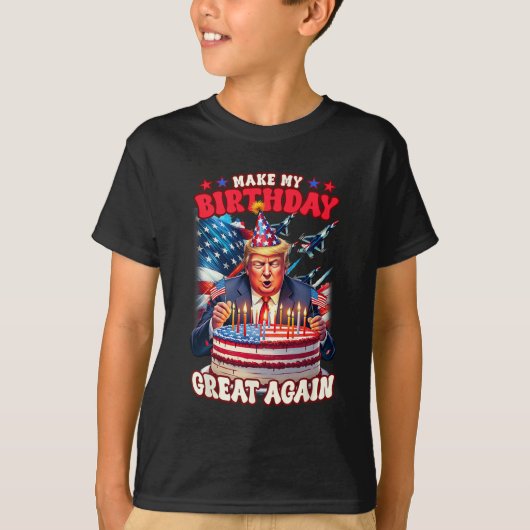 T-shirt Rendez votre anniversaire formidable (Devant)
