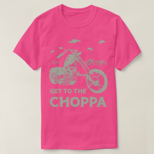 T-shirt Rendez-Vous À Choppa Chooper Biker (Design devant)