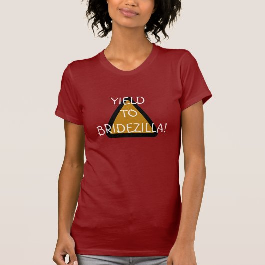 T-shirt Rendons à Bridezilla ! (Devant)