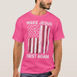 T-shirt Rendre à Jésus la prière chrétienne catholique