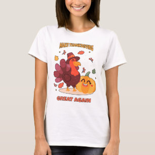 T-shirt Rendre grand Thankesgiving