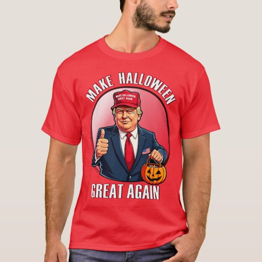 T-shirt Rendre Halloween plus grand (Devant)
